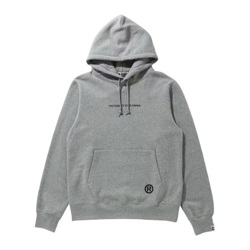 BAPE x OVO Pullover Hoodie Grey | Vintage Clothing Store Canada