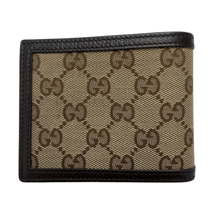 Gucci GG Canvas Bifold Wallet Brown | Vitnage Clothing Store Canada