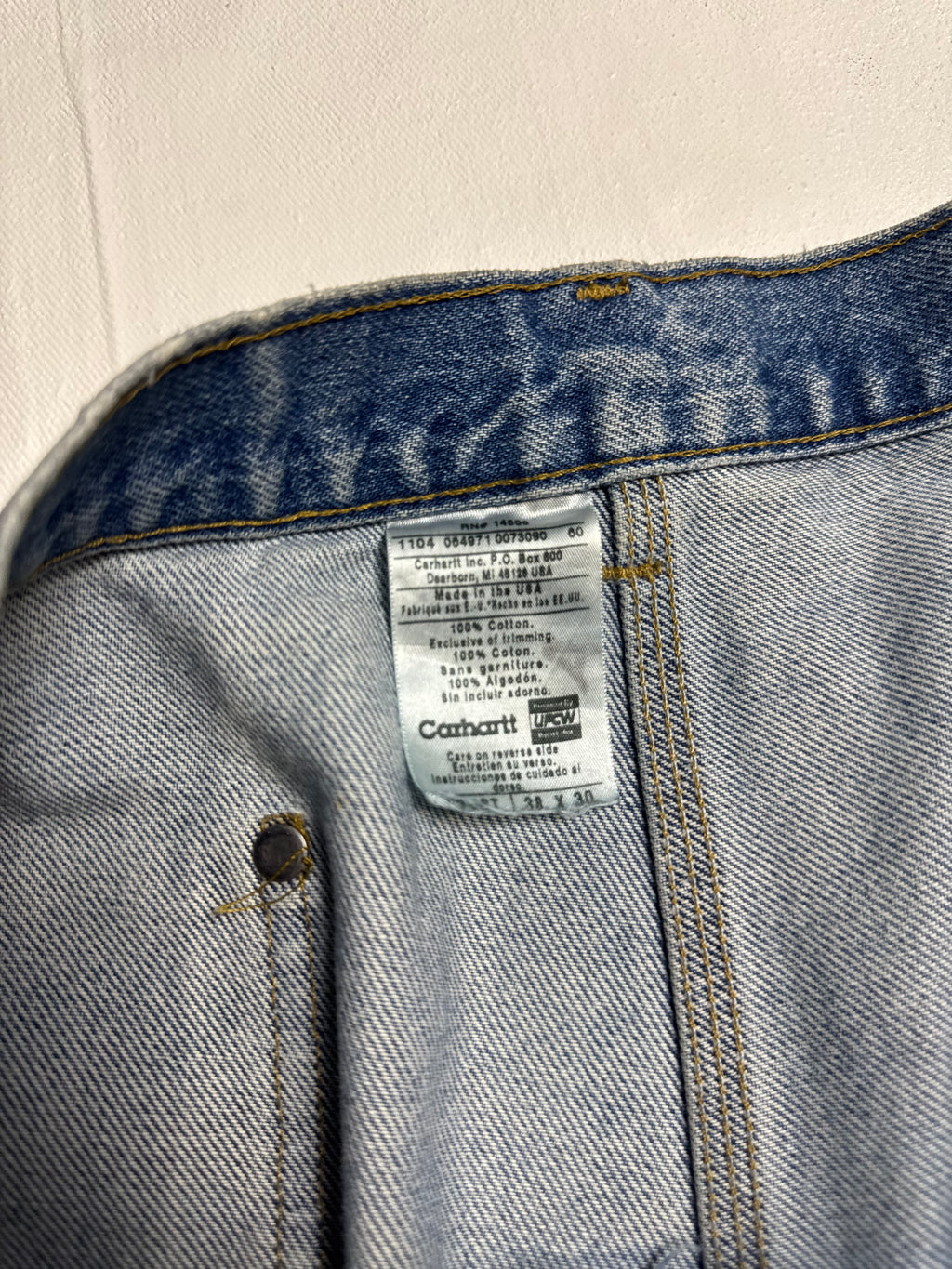Carhartt Double Knee Carpenter Denim Pants