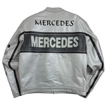 Vintage Mercedes Compressor Leather Racing Jacket
