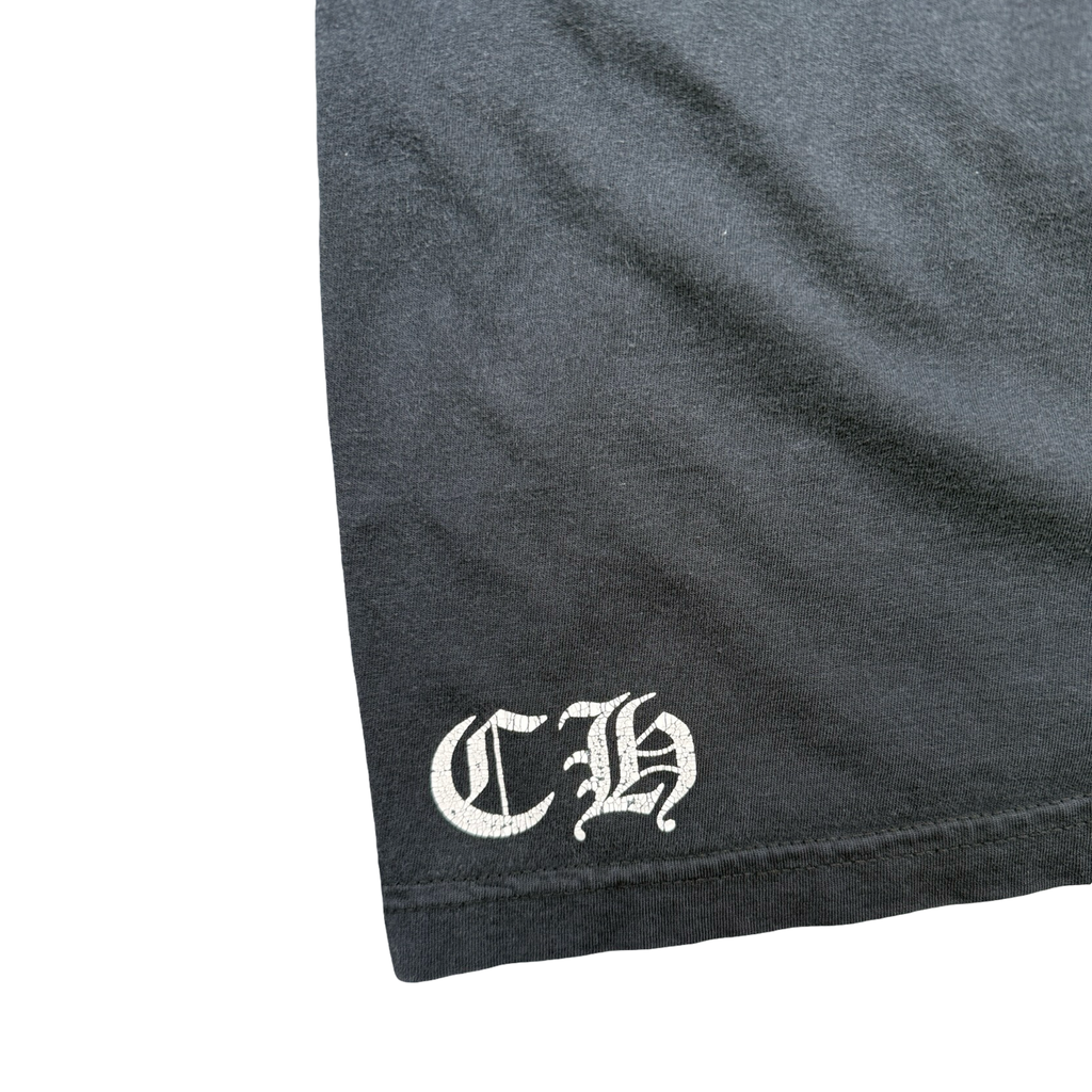 Chrome Hearts T Bar Logo Pocket Tee Black