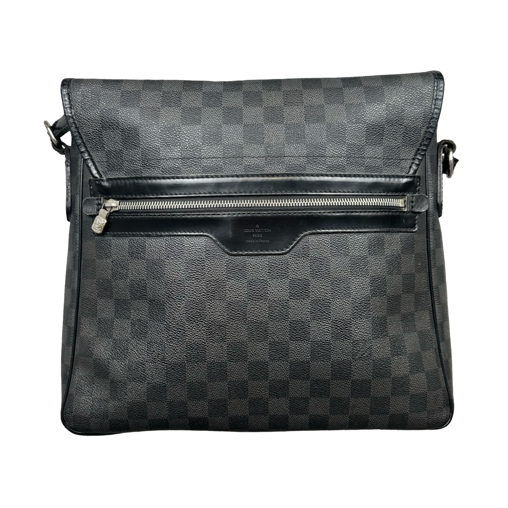 Louis Vuitton Damier Graphite Messenger Bag Black
