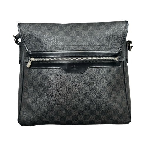 Louis Vuitton Damier Graphite Messenger Bag Black