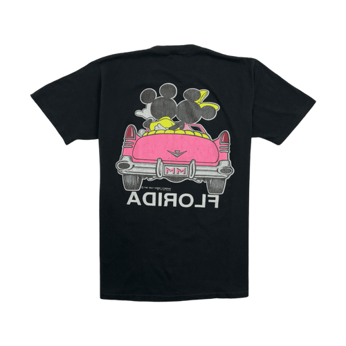 (M) Vintage 90s Walt Disney Florida Low Rider Tee Black | Vintage Clothing Store Canada