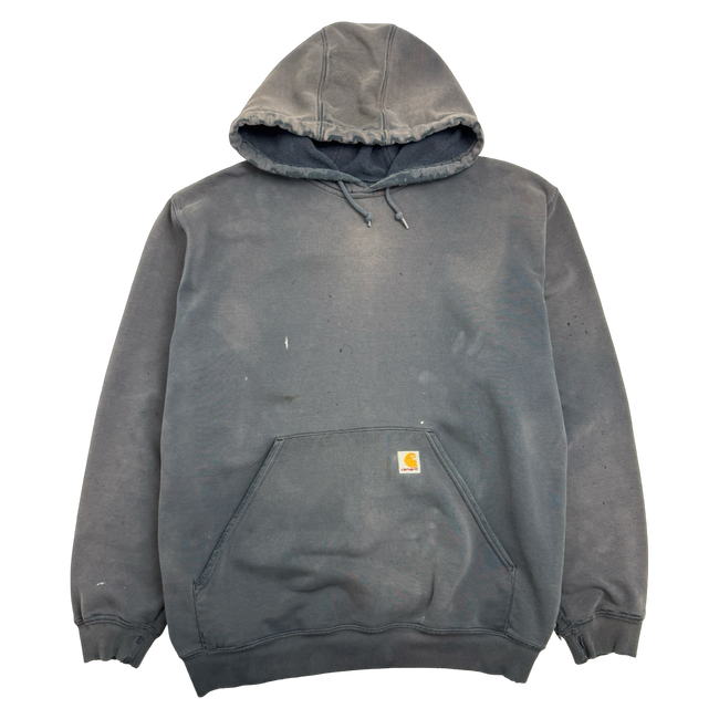 Vintage 2000's Carhartt Pullover Hoodie Faded Navy