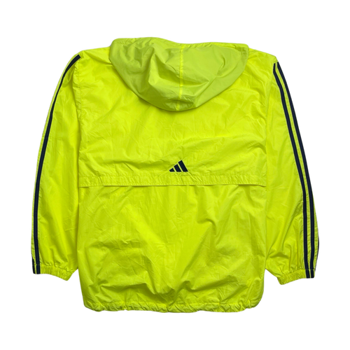 (M) Vintage Adidas Windbreaker Neon Green | Vintage Clothing Store Canada