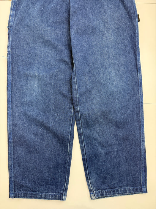 Mecca Dark Blue Carpenter Denim Pants | Vitnage Clothing Store Canada