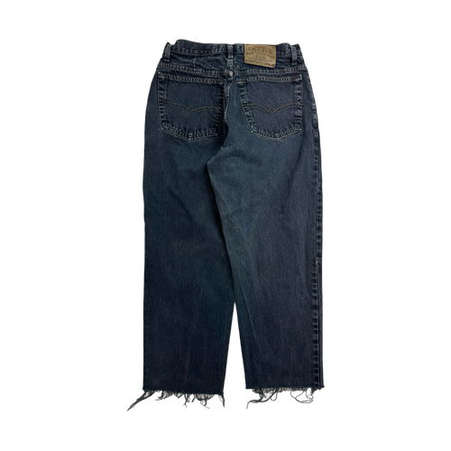 (28) Vintage IKEDA Denim Pants Dark | Vintage Clothing Store Canada