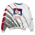 Vintage Adidas 2nd Olympic Winter Games St Moritz Sweatshirt White