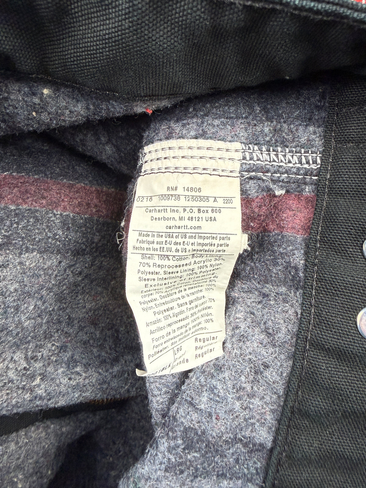Carhartt Company Peterbilt Detroit Jacket Black