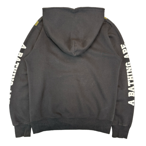 BAPE Happy New Year 1st Camo Full Zip Hoodie Black/Green (USED) | Vintage Clothing Store Canada