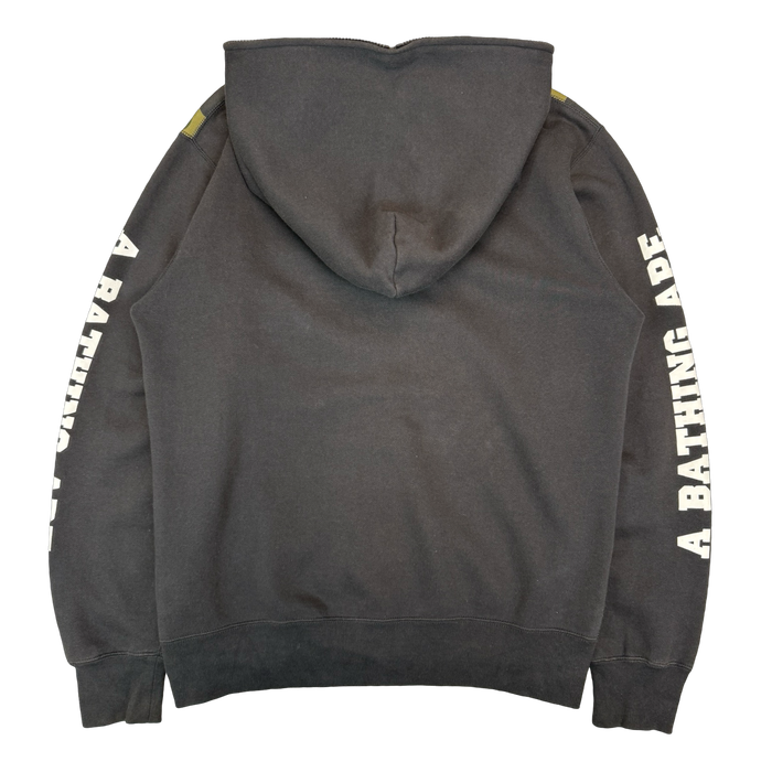 BAPE Happy New Year 1st Camo Full Zip Hoodie Black/Green (USED) | Vitnage Clothing Store Canada