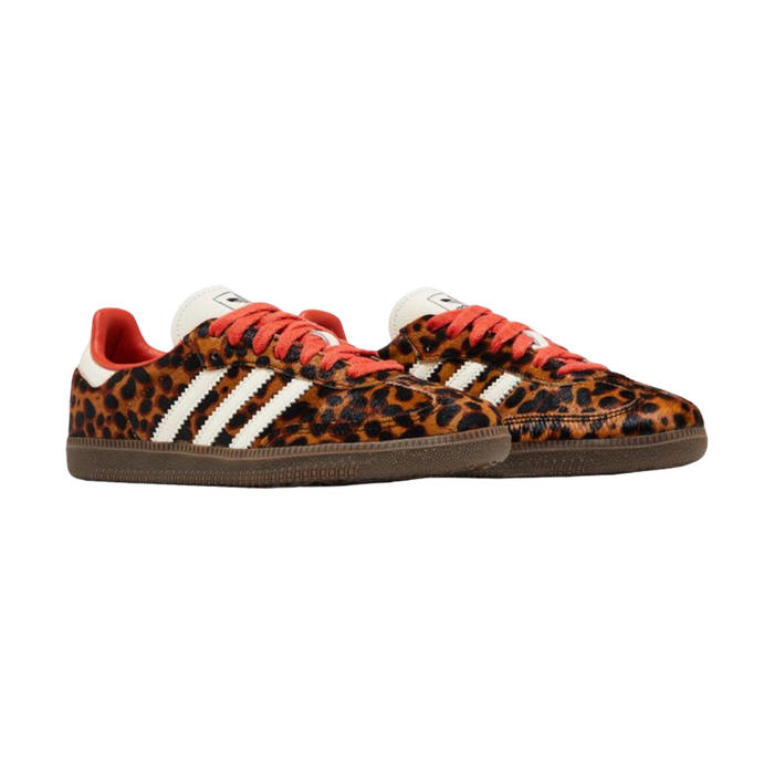 Women's Adidas Samba OG Preloved Red Leopard | Vitnage Clothing Store Canada