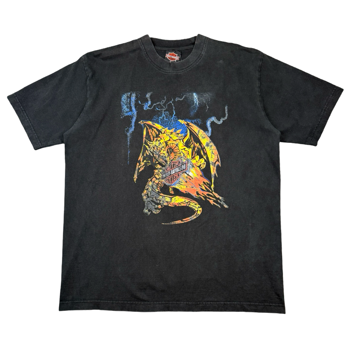 Vintage Harley Davidson Dragon Tee Black | Vitnage Clothing Store Canada