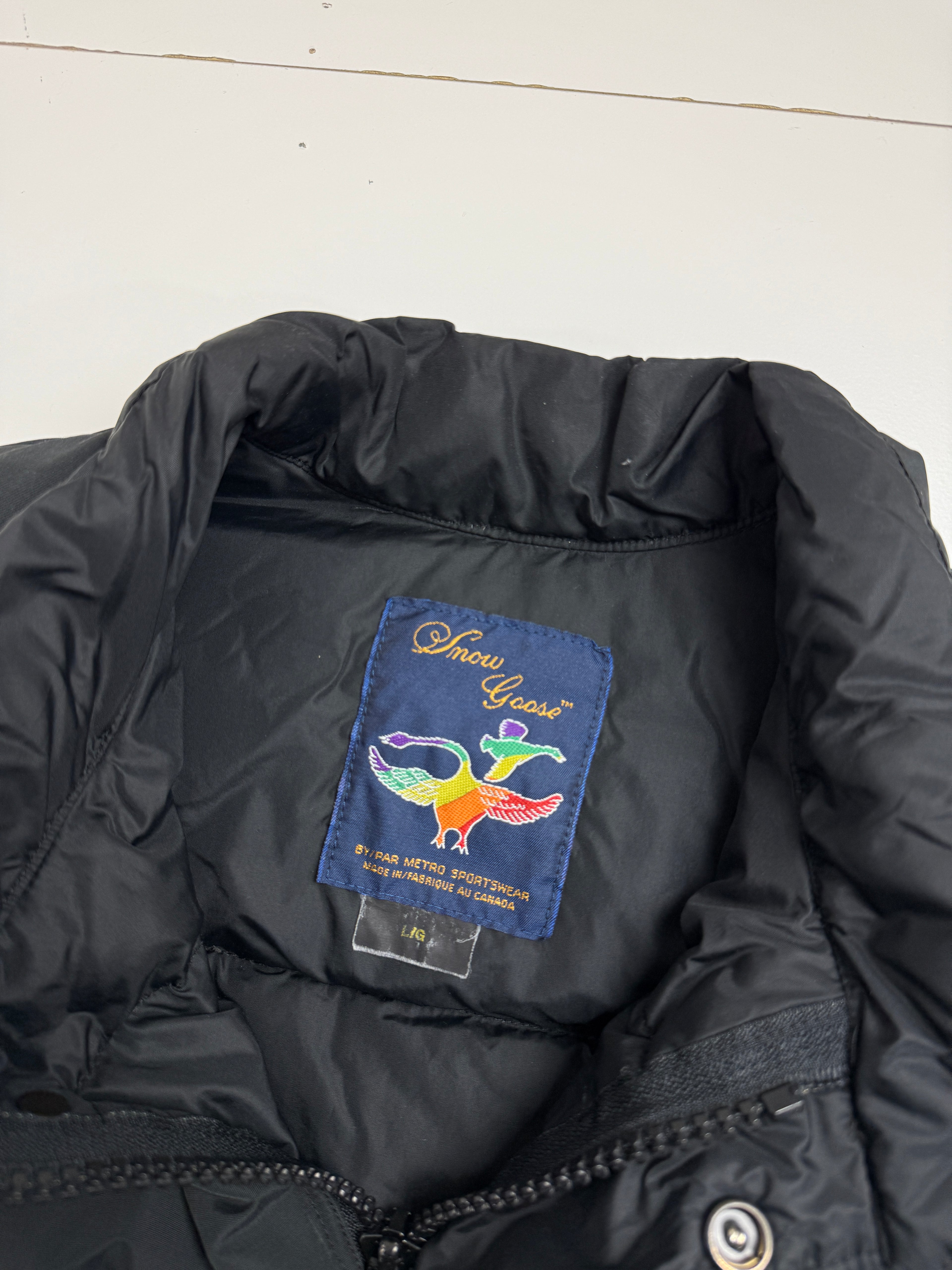 Vintage Canada Goose Snow Goose Vest Black