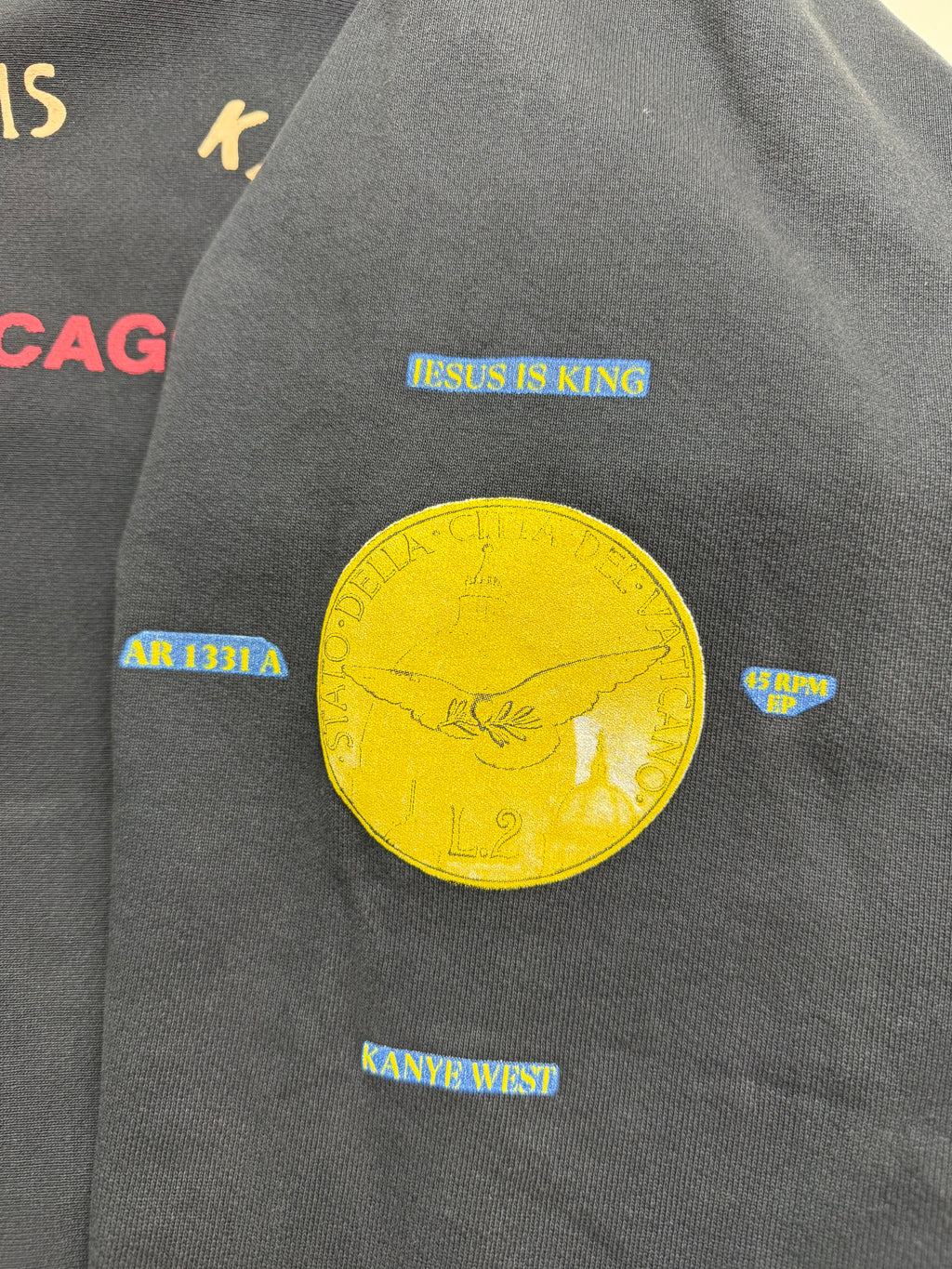 Kanye West Jesus Is King Chicago Crewneck Black (USED)