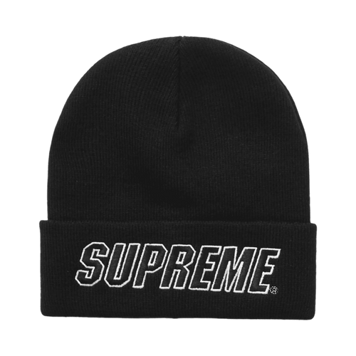 Supreme Slant Beanie Black | Vintage Clothing Store Canada