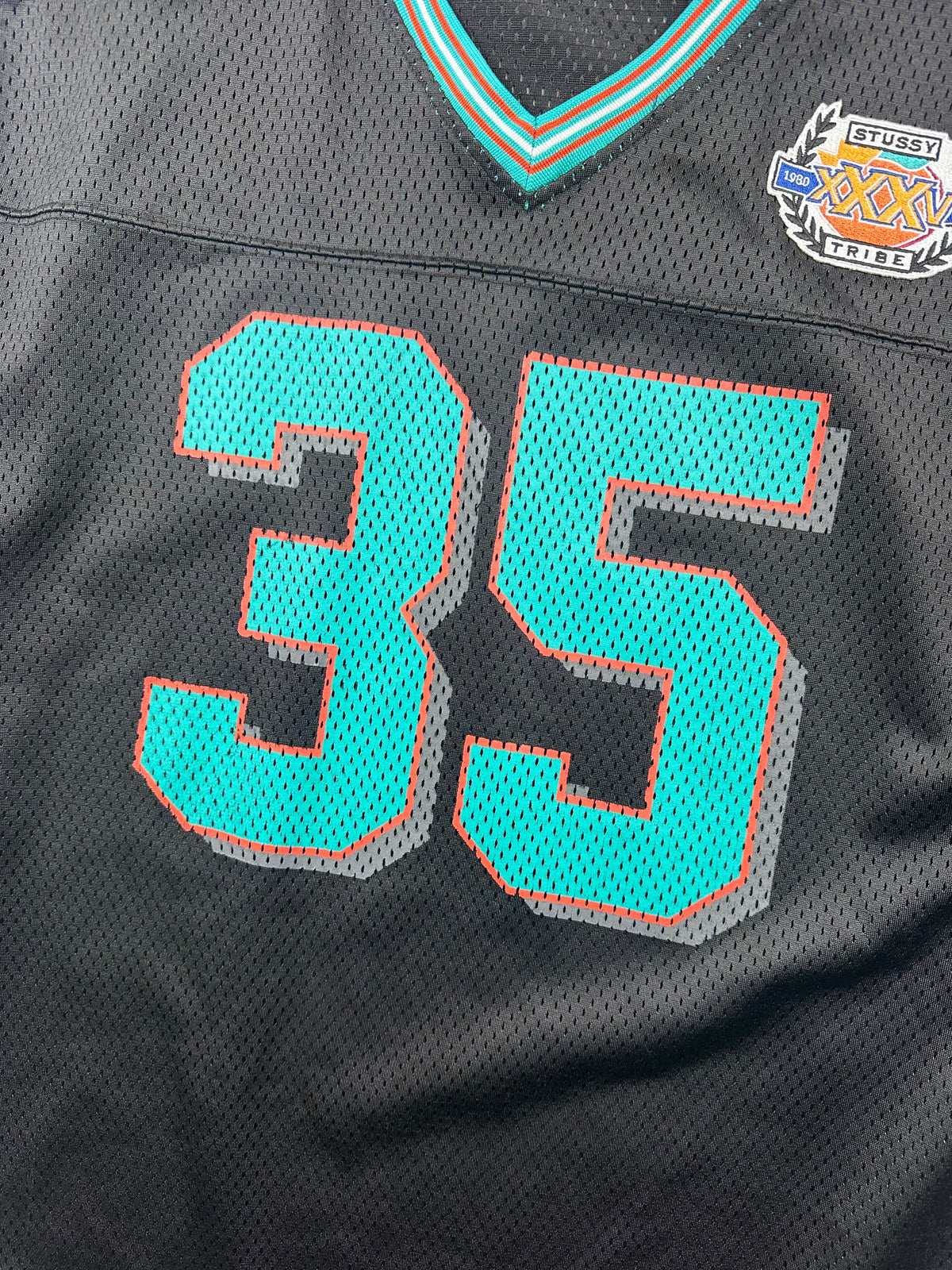 Stussy 35th Anniversary Football Jersey Black (USED)