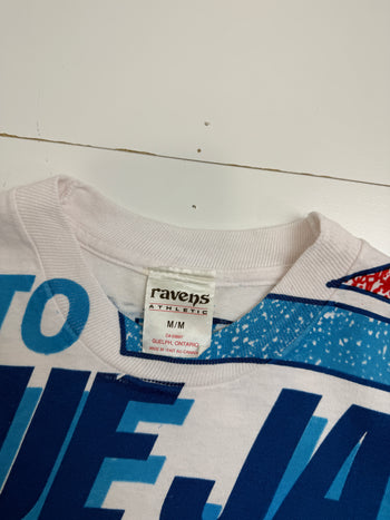 Vintage 90s Toronto Blue Jays AOP Tee