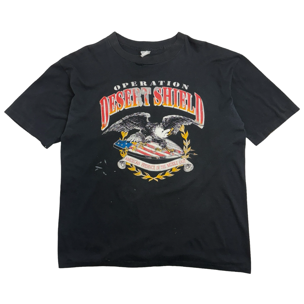 Vintage Operation Desert Shield Tee Black