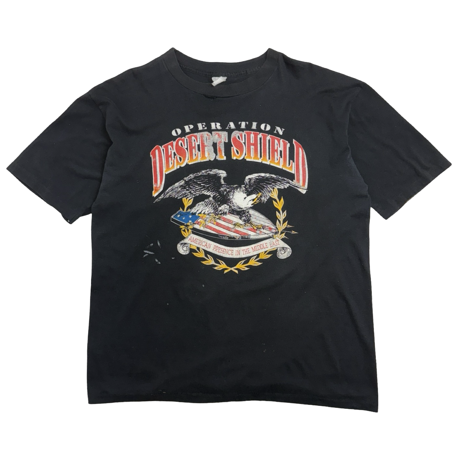 Vintage Operation Desert Shield Tee Black