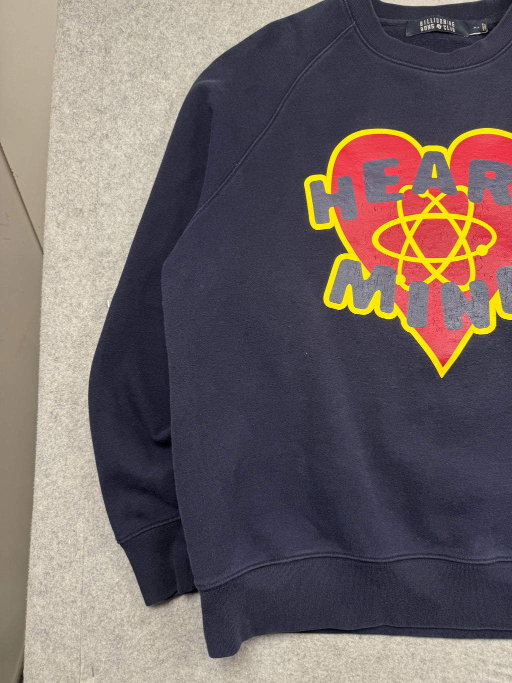 Billionaire Boys Club Heart And Mind Crewneck Navy (USED)