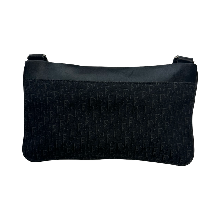 Dior Street Chic Jacquard Leather Shoulder Bag Black | Vitnage Clothing Store Canada