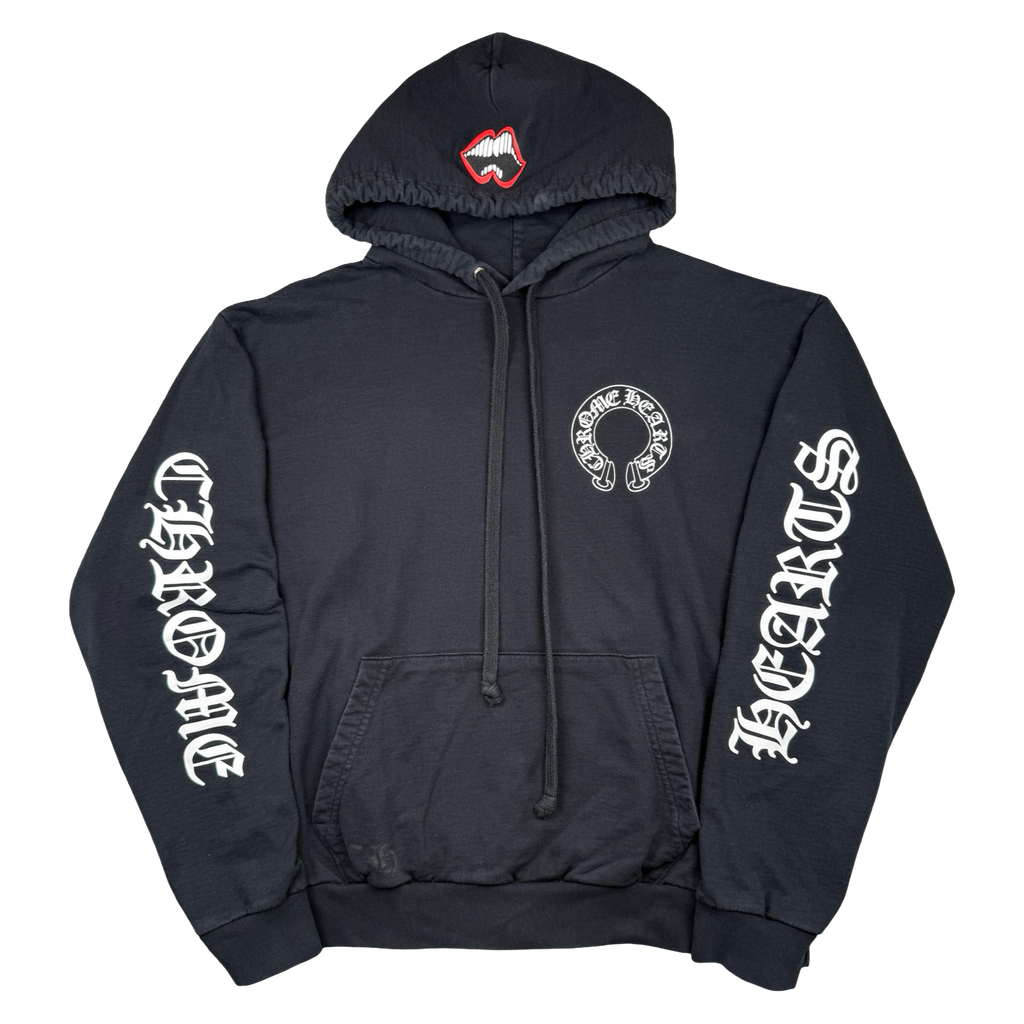 Chrome Hearts Matty Boy Chomper Horseshoe Hoodie Black