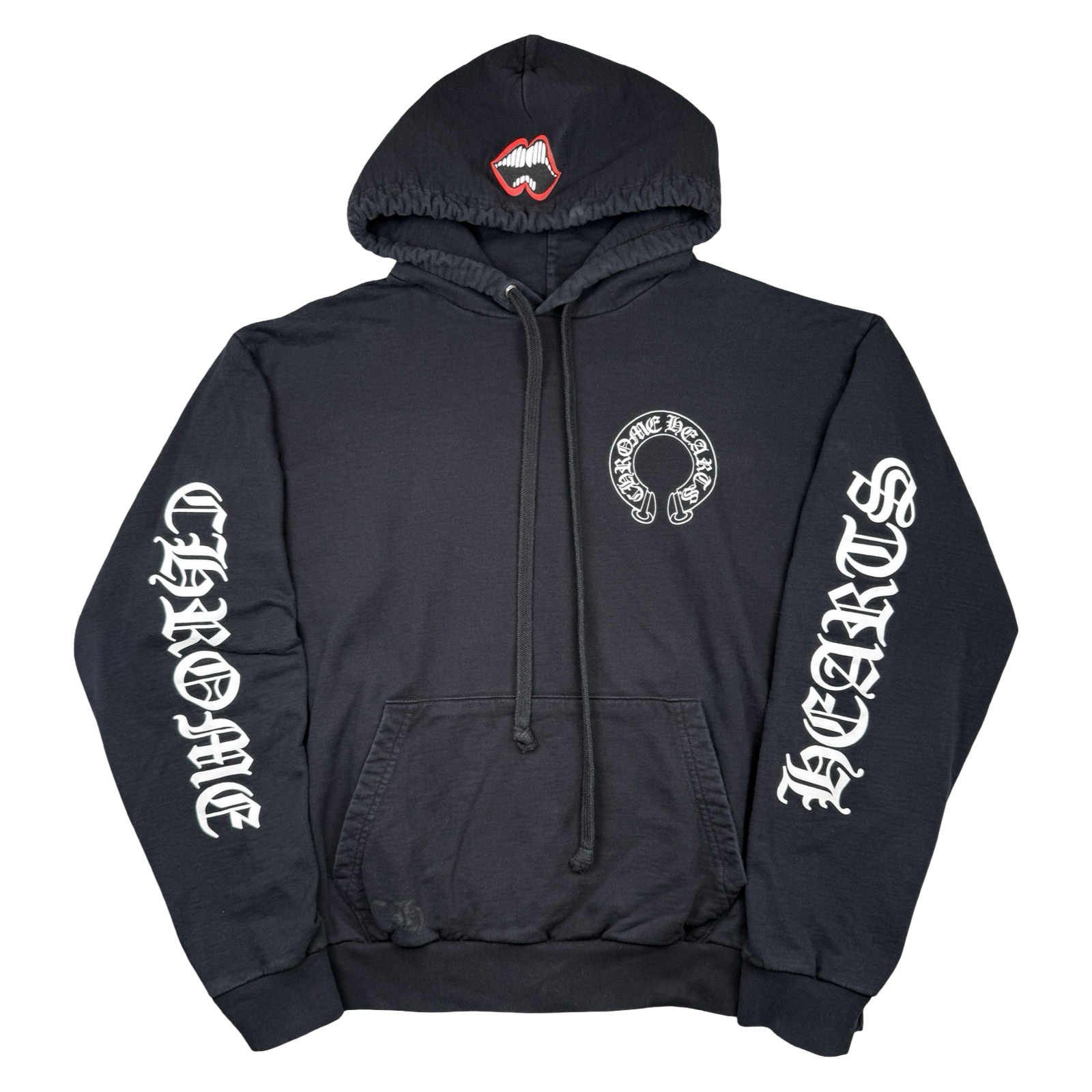 Chrome Hearts Matty Boy Chomper Horseshoe Hoodie Black