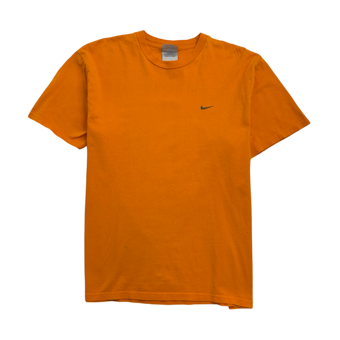 Vintage 2000s Nike Side Swoosh Tee Orange | Vitnage Clothing Store Canada