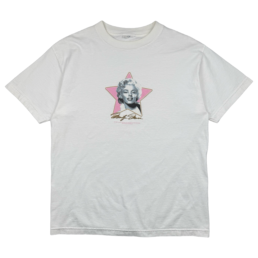 Vintage Marilyn Monroe Star Tee White