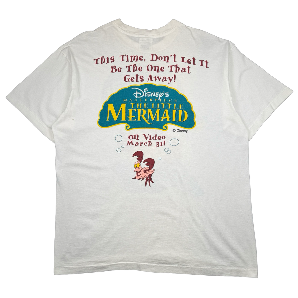 Vintage The Little Mermaid Promo Tee White
