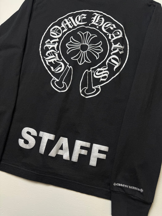Chrome Hearts Horseshoe Staff Longsleeve | Vitnage Clothing Store Canada