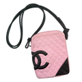 Chanel Ligne Cambon Messenger Bag Pink