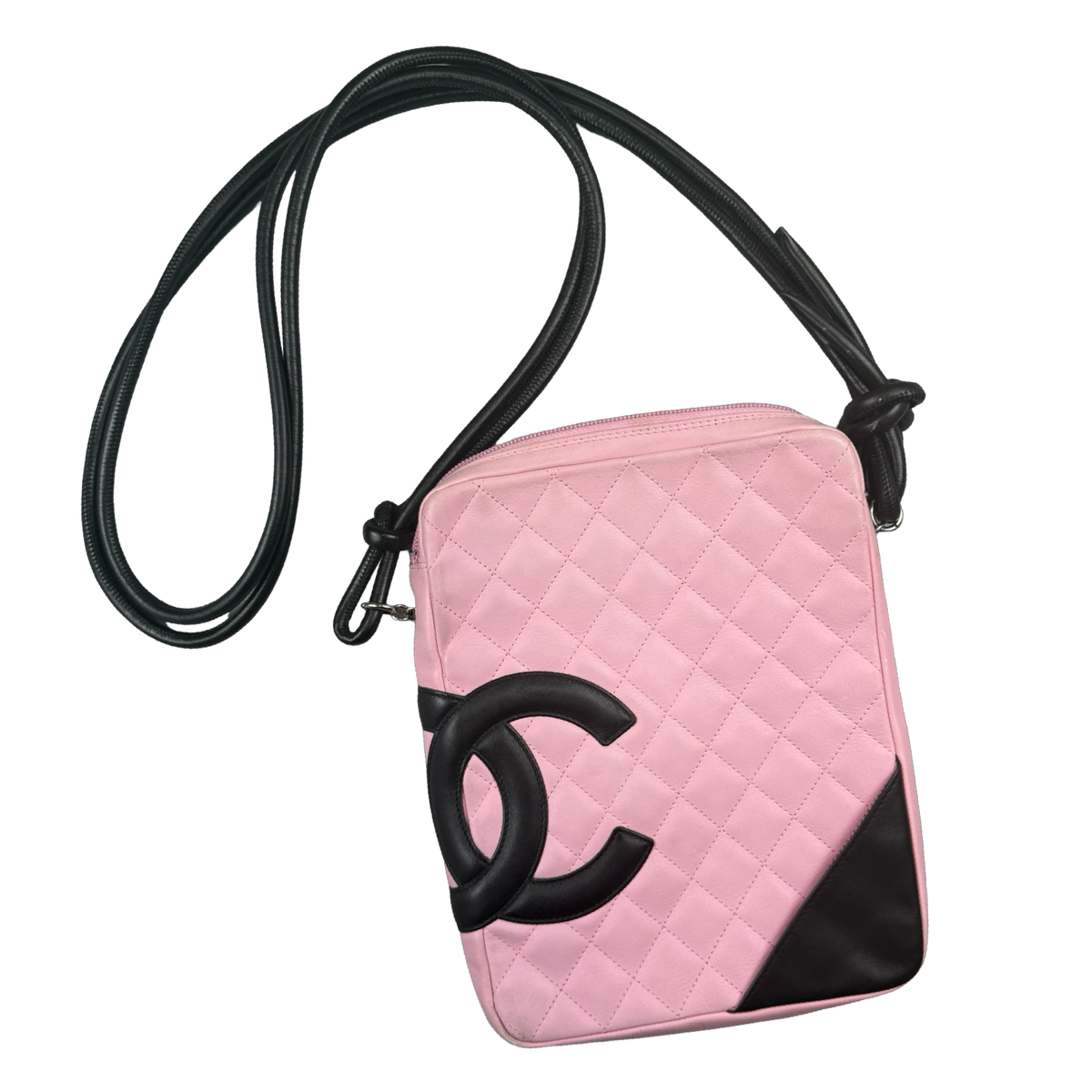 Chanel Ligne Cambon Messenger Bag Pink