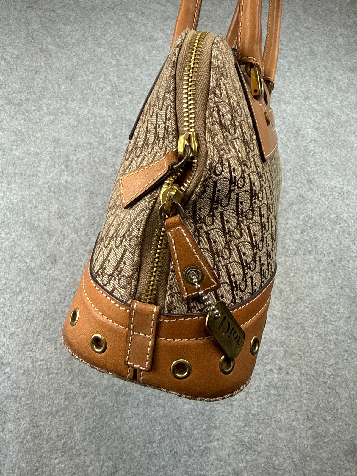 Christian Dior Street Chic Diorissimo Dome Bag