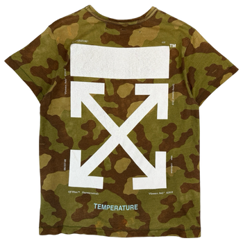 Off-White Temperature Tee Camo (USED)