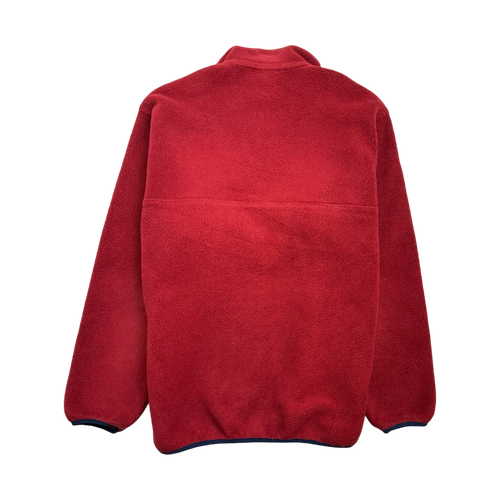 (L) Patagonia Synchilla Quarter Snap Fleece Red | Vintage Clothing Store Canada