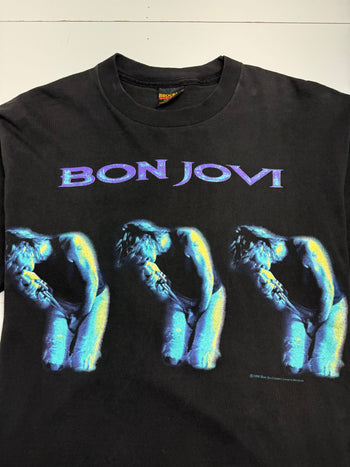 (M) Vintage '94 Bon Jovi Tour Tee Black