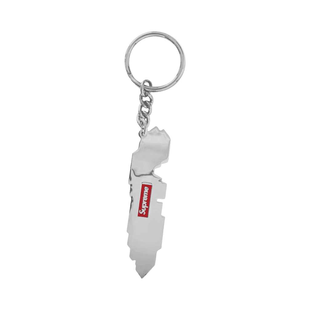 Supreme Delta Logo Keychain Multicolor