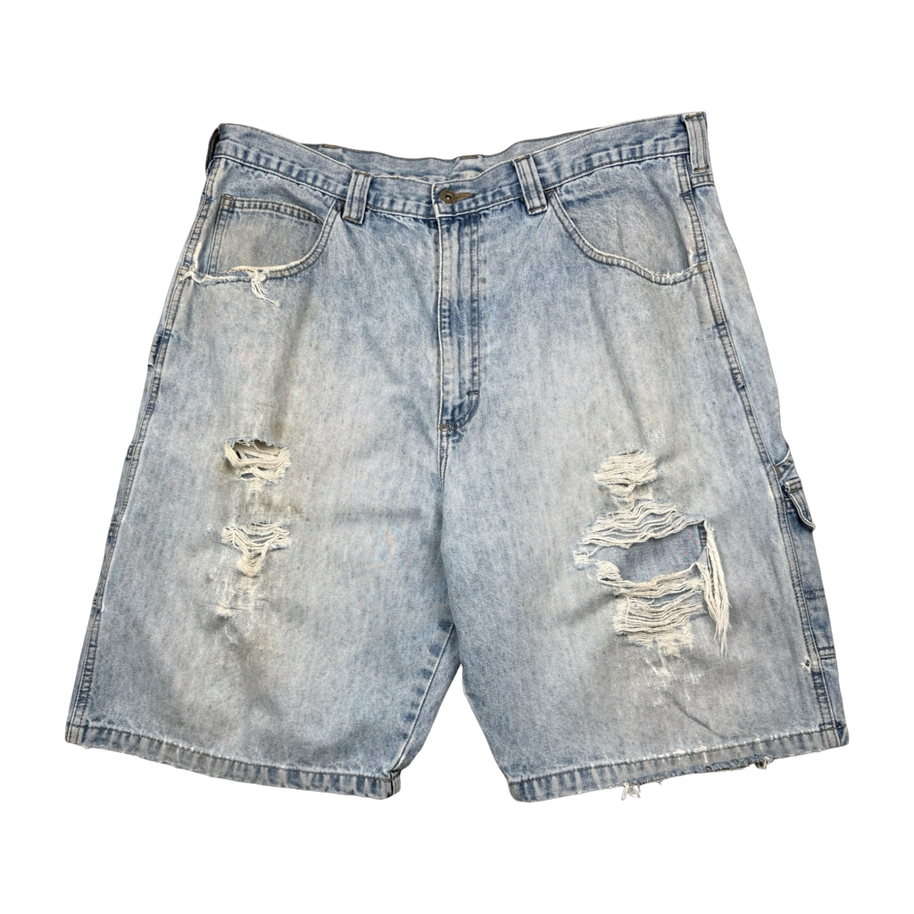 WRG Jean Co. Distressed Carpenter Denim Shorts