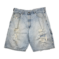 WRG Jean Co. Distressed Carpenter Denim Shorts