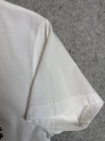 Chrome Hearts Jumbo Cross Scroll Pocket Tee White