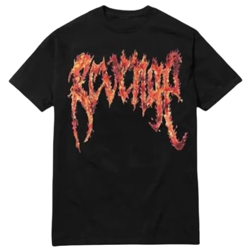Revenge Inferno Tee Black/Red | Vintage Clothing Store Canada