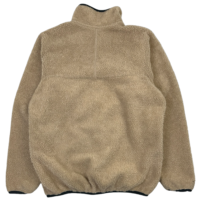 Vintage 90s Patagonia Full Zip Fleece Oatmeal | Vitnage Clothing Store Canada
