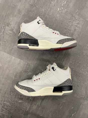 Air Jordan 3 Retro White Cement Reimagined (USED)