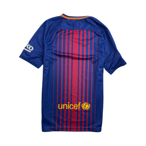 Nike FC Barcelona Soccer Jersey Blue | Vintage Clothing Store Canada