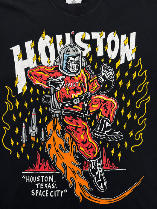 Warren Lotas Houston Rockets Space City Tee Black (USED) | Vitnage Clothing Store Canada