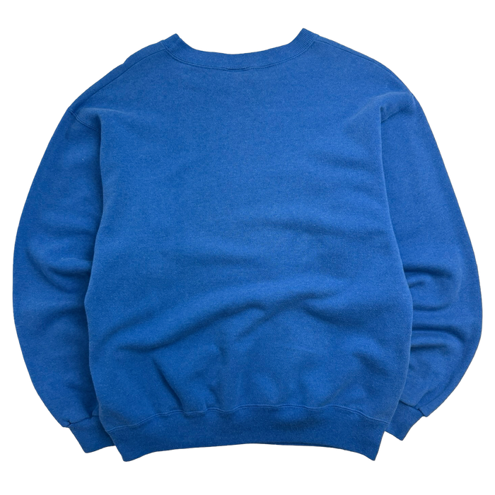 Vintage 1990's Minnesota Timberwolves Sweatshirt Blue | Vitnage Clothing Store Canada