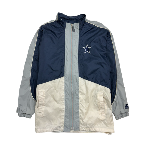 (L) Vintage Dallas Cowboys Windbreaker Zip-Up Jacket | Vintage Clothing Store Canada